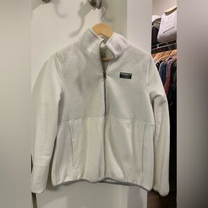 L.L. Bean Quarter Zip Fleece Jacket